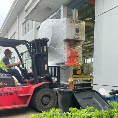 ZL-T63 Automatic Aluminium Food Container Machine with Mitsubishi PLC and Schneider Components