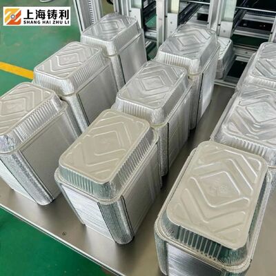 Automatic Aluminum Foil Container Machine with Multi Cavities Mold
