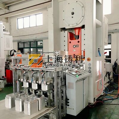 50-65 Times/Min Fully Automatic Aluminium Container Making Machine 24kw 380v 3 Phase