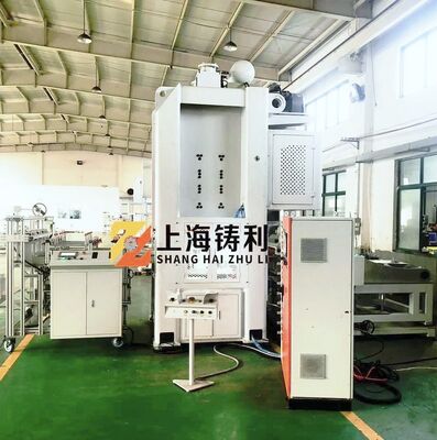 Fully Automatic H Frame Hydraulic Foil Container Making Machine 65 Times/Min 1000mm Feeding