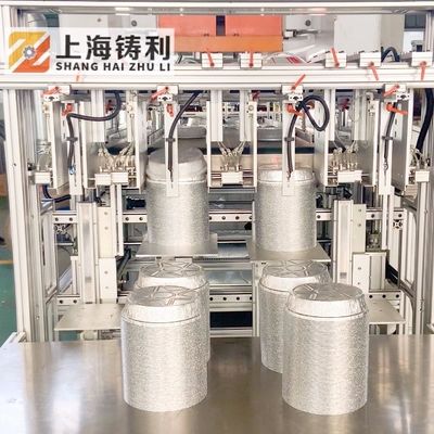 Aluminium Foil Container Making Machine Servo Motor ZL-T80 For Food Package