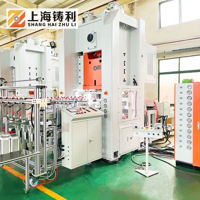 50-65 Times/Min Fully Automatic Aluminium Container Making Machine 24kw 380v 3 Phase